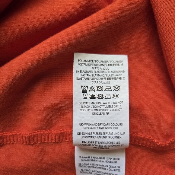 BODEN Vibrant Red Midi Dress.Size 10R - Picture 7 of 12